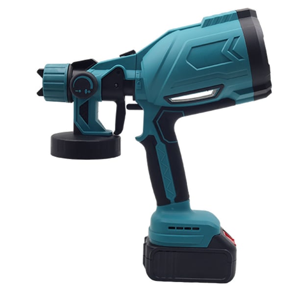Cordless high pressure paint sprayer