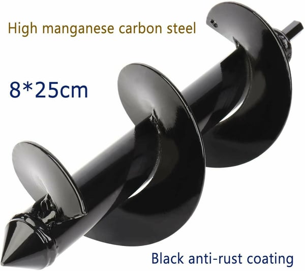 Pack Of 03 - Easy Gardening Auger Spiral Drill Bit