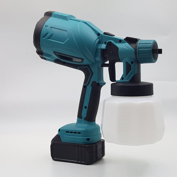 Cordless high pressure paint sprayer