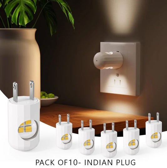 Plug-in Wall Outlet Light (8 Pieces)