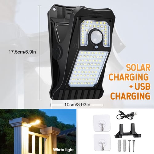 Pack Of 8 - Solar Sensor Clip Light