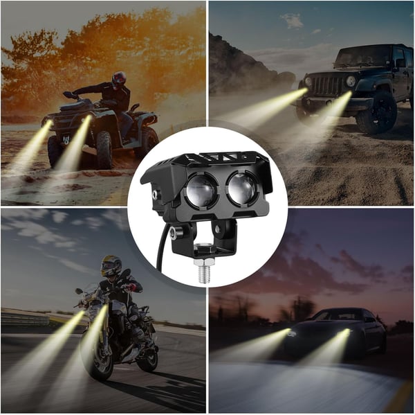 Pack Of 4 - Led Driving Spotlight