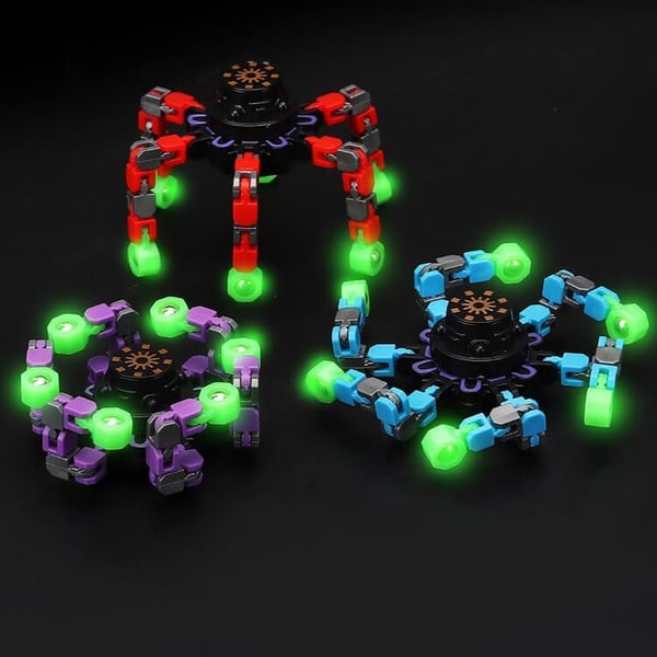 Pack of 03 -  Transformable Fingertip Anxiety Stress Relief Toy