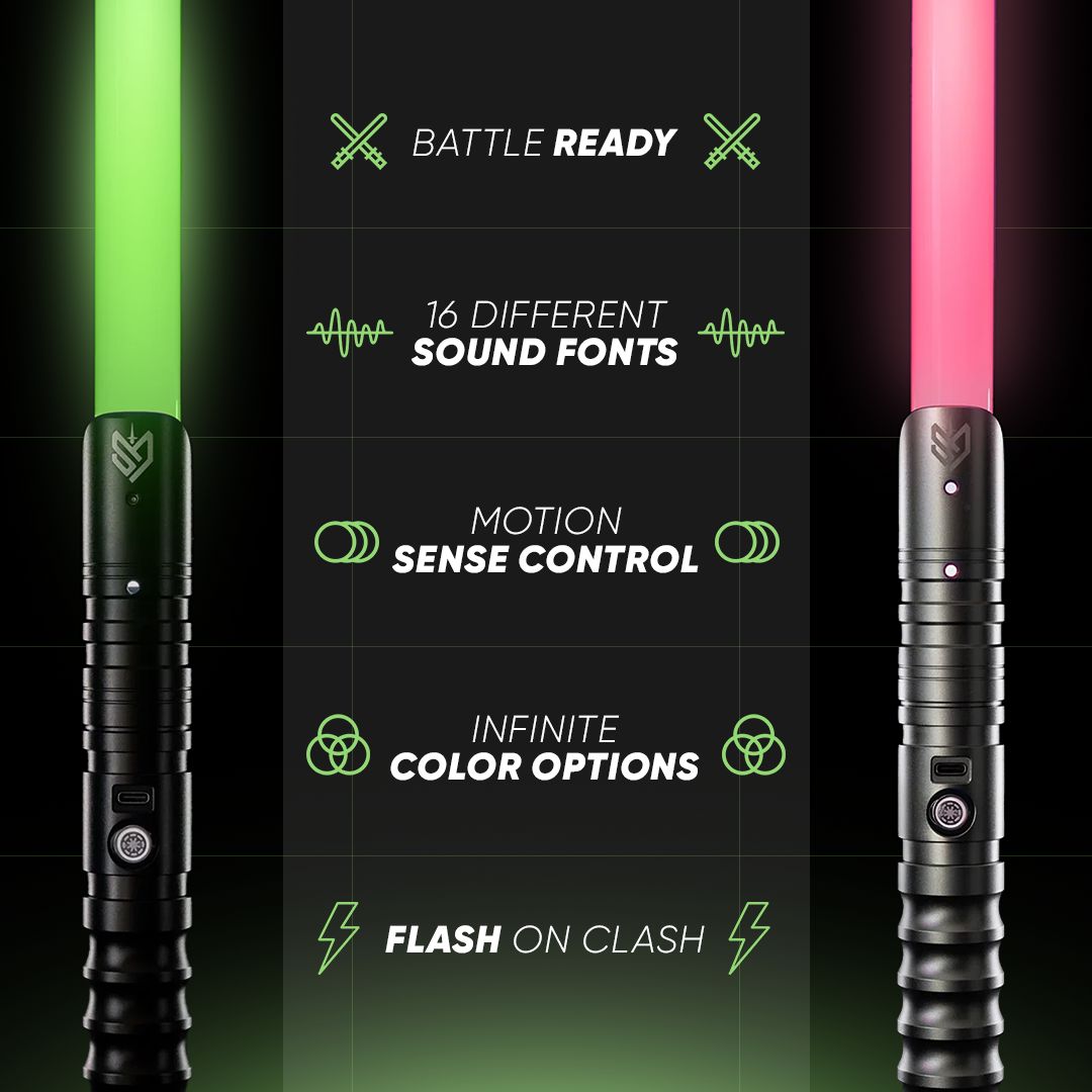 Pack of 02 -  The Ultimate Lightsaber 2.0
