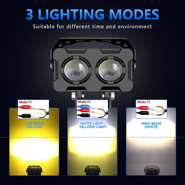 Pack Of 4 - Led Driving Spotlight