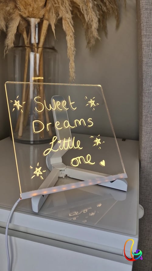 Pack Of 02 -  LED notice board with colors