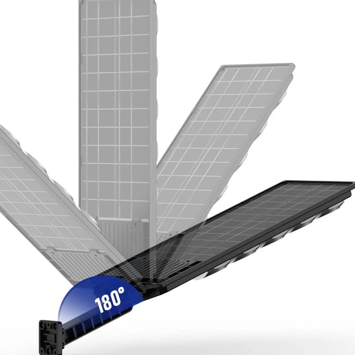 Pack Of 3 - 1500w Solar Led Light System