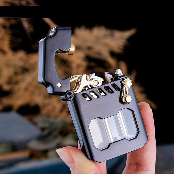 Pack Of 2 - Mecha Metal Rocker Lighter