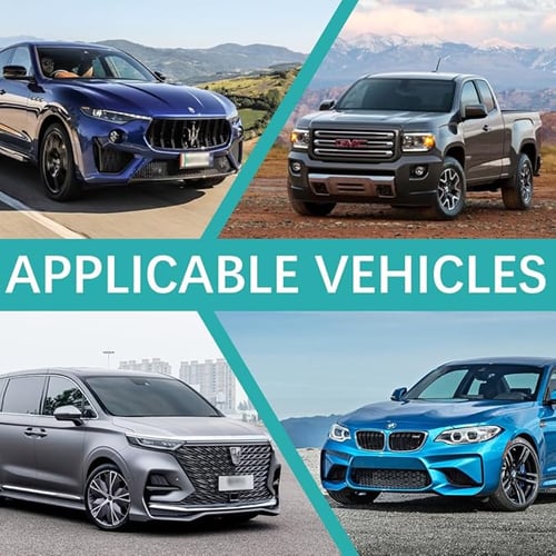 Pack Of 02 -  Solar Power Car Tire Pressure Monitoring Tool