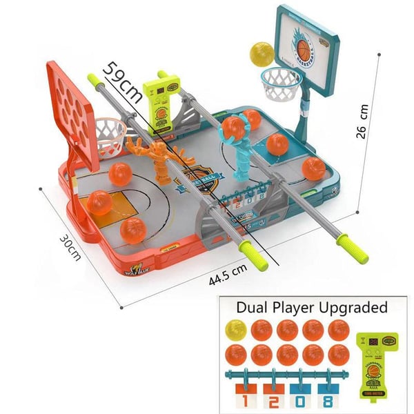 Pack of 02 -  Children's Desktop Game - Fingertip Basketball