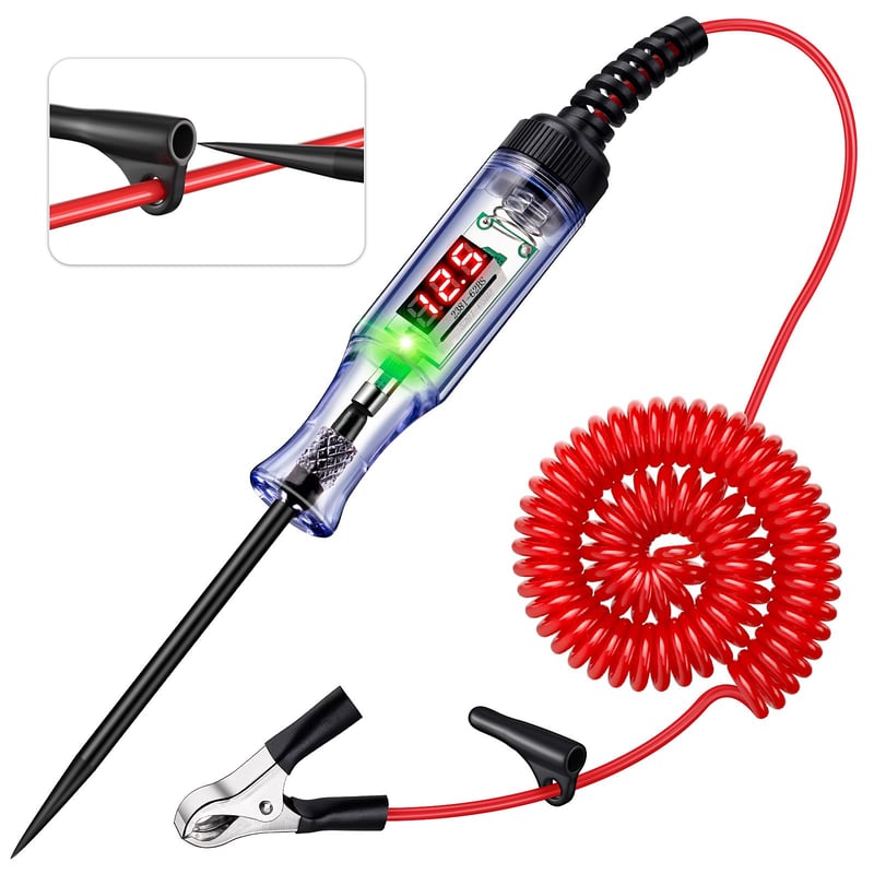 Pack Of 02 - Heavy Duty 5-90V Digital LED Circuit Tester
