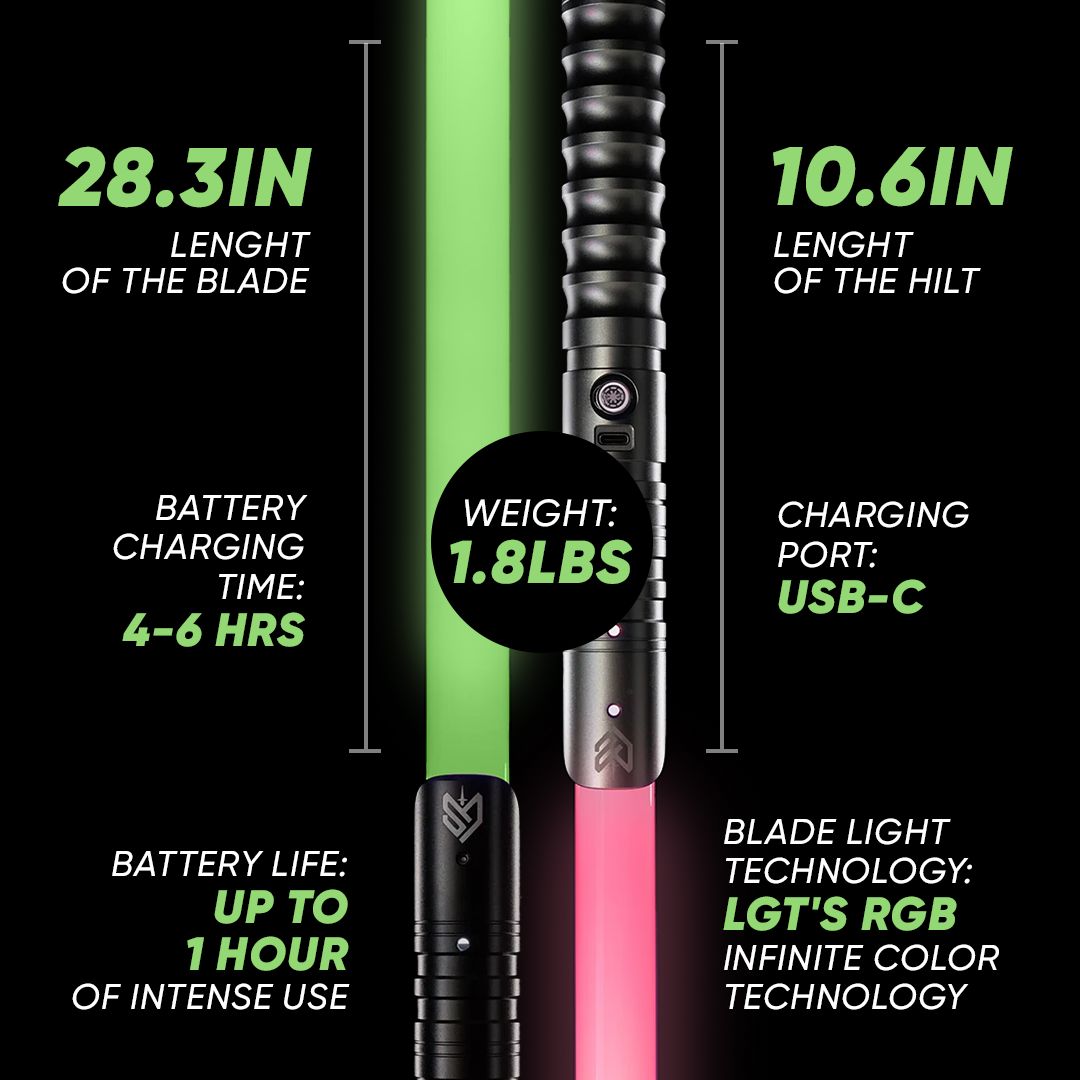 Pack of 02 -  The Ultimate Lightsaber 2.0