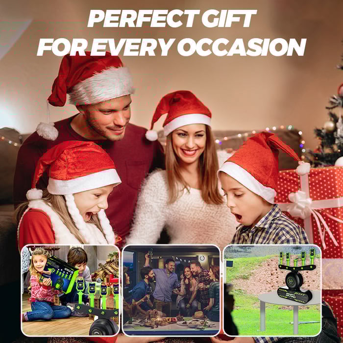 Glow-in-the-Dark Hovering Shooting Target Pistol Set