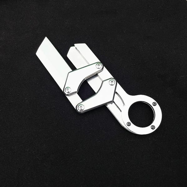 Pack Of 02 - Zsrisle 7 Inch All Steel Folding Knife, Outdoor Hunting Tactical Knife