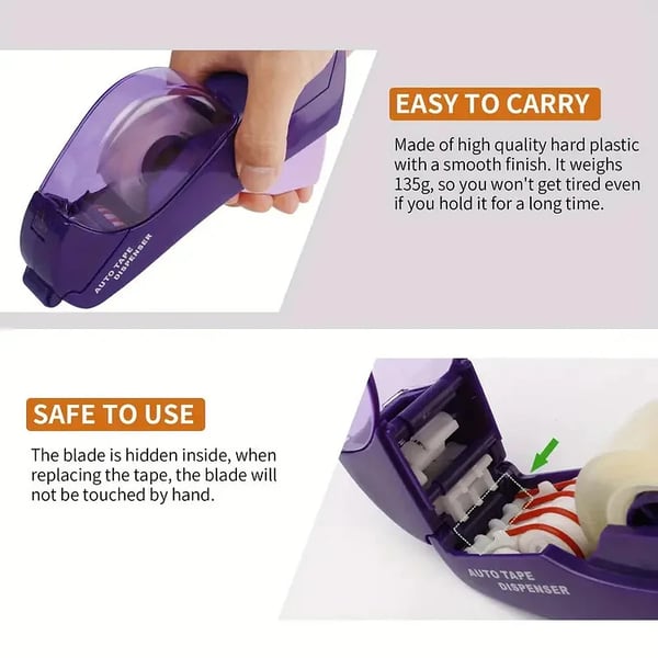 Pack of 02 -  Automatic Tape Dispenser