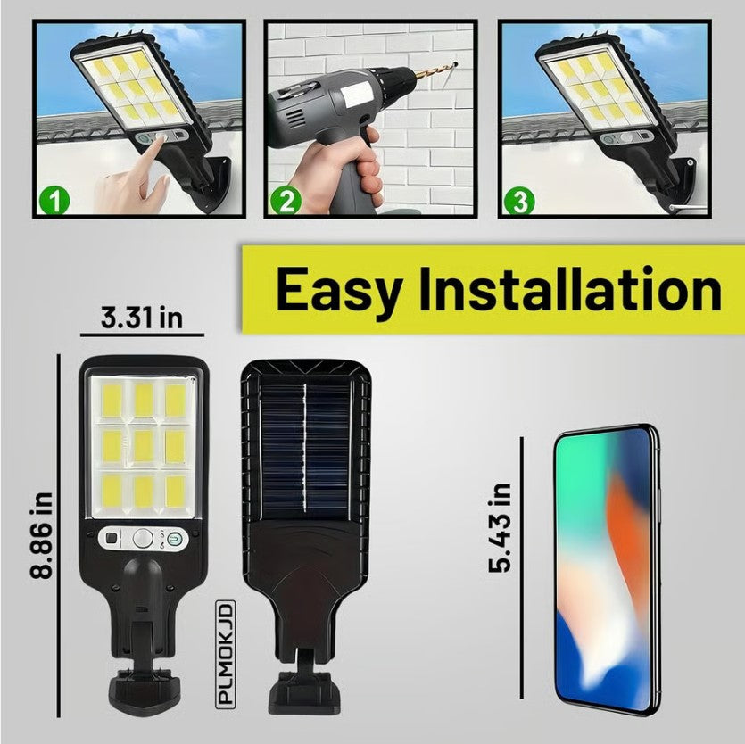 pack of 04	Solar Powered LED Street Lights