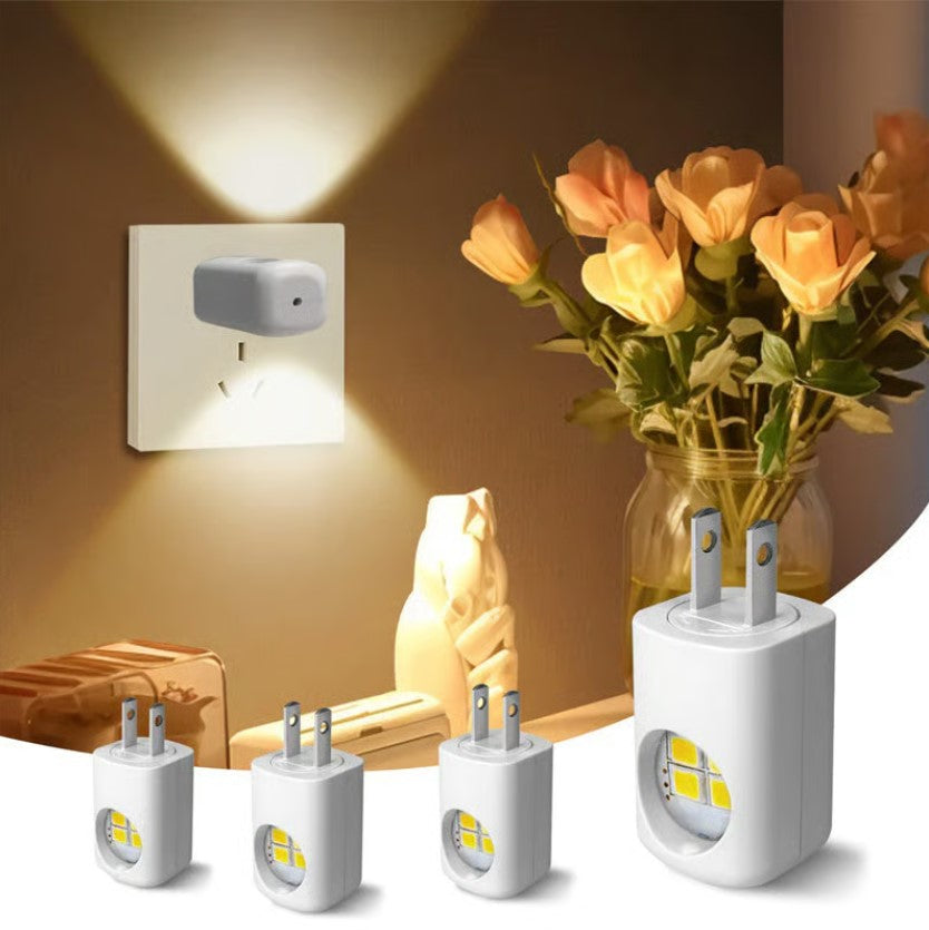 pack Of 20	Smart LED Wall Socket Night Light With Auto-Dimmer