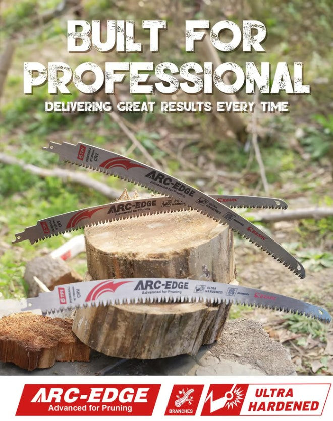 Pack Of 03 - Tree Trimming/Wood Cutting â Japanese Teeth 6 TPI Reciprocating Saw Blade