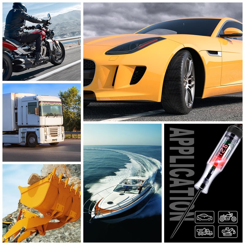 Pack Of 02 - Heavy Duty 5-90V Digital LED Circuit Tester