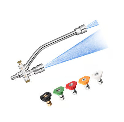 Pack Of 2 - 2-in-1 High-Pressure Car Washer Nozzle Accessories
