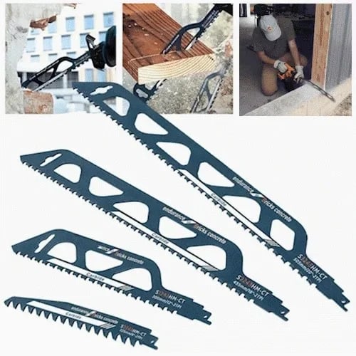 Pack of 03-  Reciprocating Saw Blade for Cutting EVERYTHING