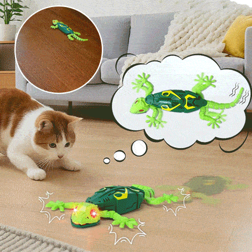 Pack Of 03 Electric Lizard Toy with LED Glowing Eyes