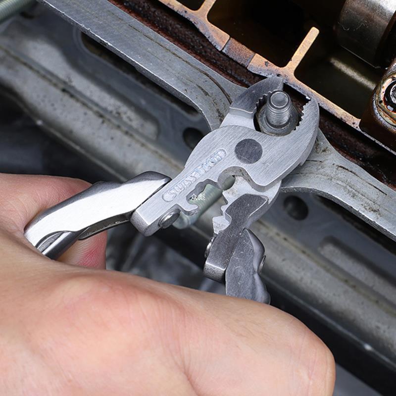 Stainless Steel Folding Outdoor Multi-Tool (Pack of 3)