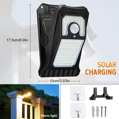 Pack Of 8 - Solar Sensor Clip Light