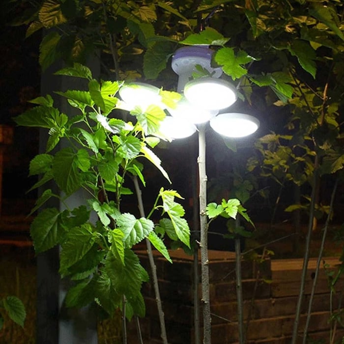 Pack Of 02 -  2 in 1 Folding Solar Lamp