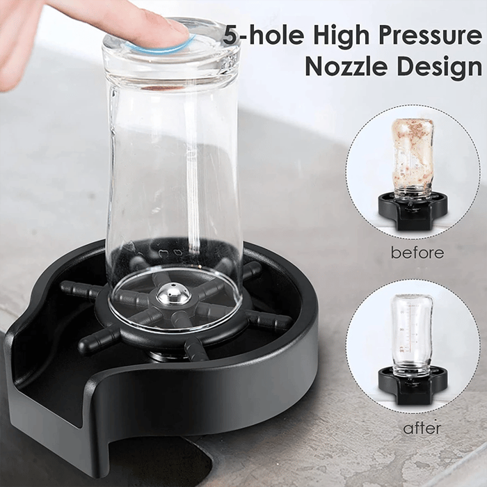 Pack Of 03 -  Automatic Quick Cup Washer