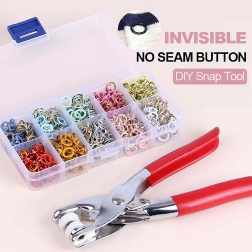 200 Snap Button DIY Craft Kit
