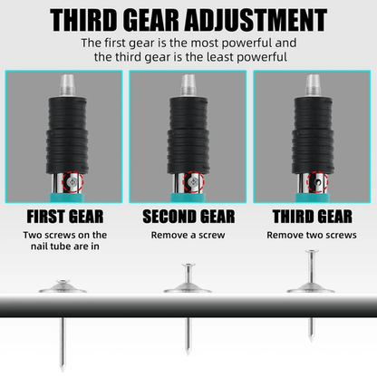 Cement wall nail wall fastening steel nail gun concrete nail gun mini portable steel nail gun