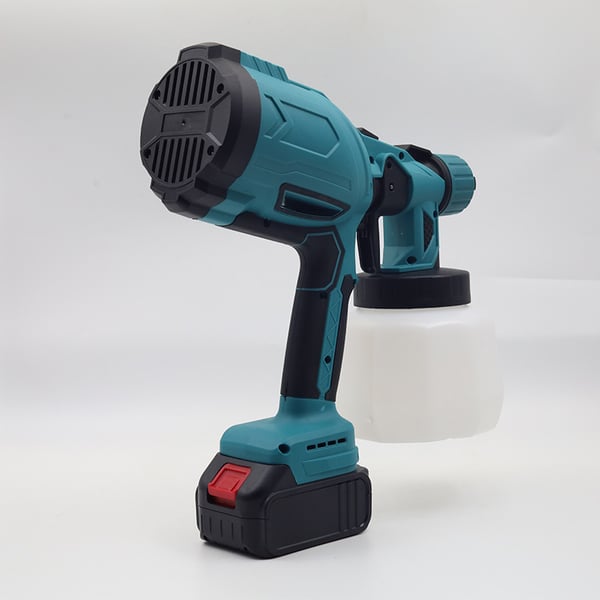 Cordless high pressure paint sprayer