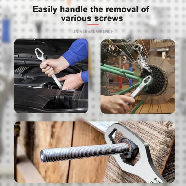 Pack Of 03 -  8-22mm Universal Wrench Receive