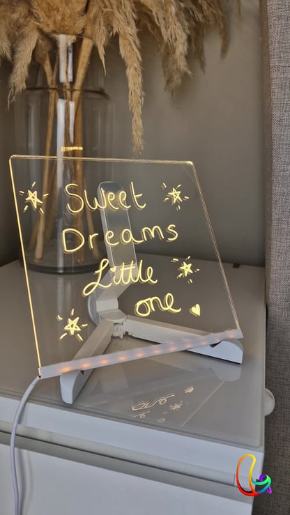 Pack Of 02 -  LED notice board with colors