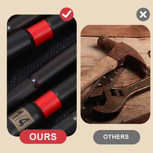 Pack Of 02 -  16PCS Portable Durable Magnetic Screwdriver Set