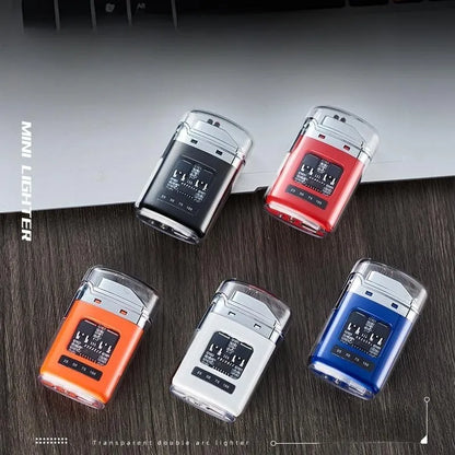 Pack Of 02 -  Electric Lighter USB Rechargeable
