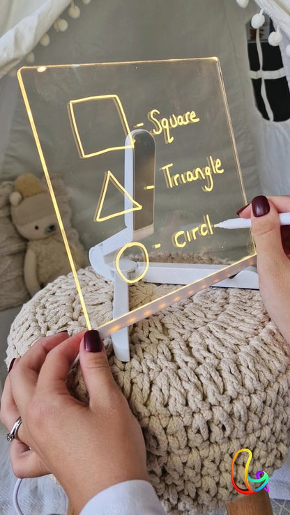 Pack Of 02 -  LED notice board with colors