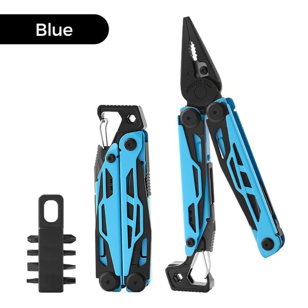 Pack Of 02- Portable Folding Multifunctional Stainless Steel Pliers