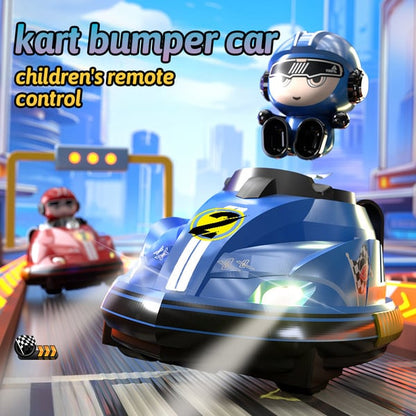 pack of 2 - Remote control bumper cars