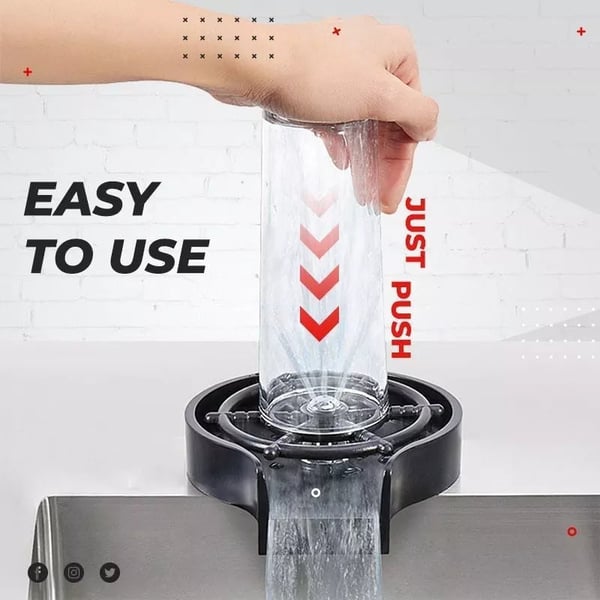 Pack Of 03 -  Automatic Quick Cup Washer