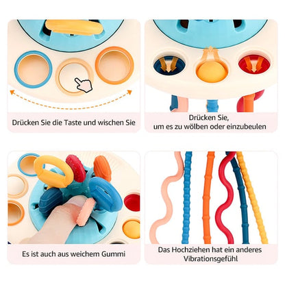 Pack Of 02 -  UFO silicone toy