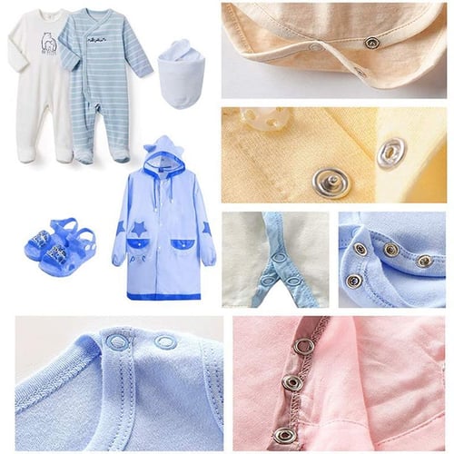 200 Snap Button DIY Craft Kit