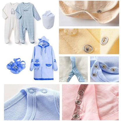 200 Snap Button DIY Craft Kit