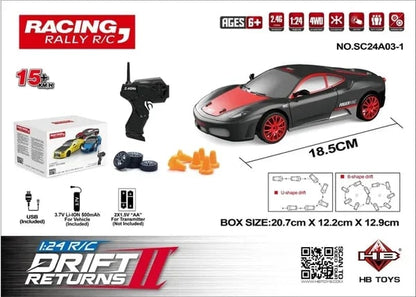 Pack Of 3 - Tabletop Drift Rc Car