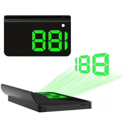 Pack Of 02 - Head-Up Display Car GPS Digital Speedometer