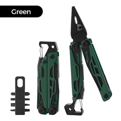 Pack Of 02- Portable Folding Multifunctional Stainless Steel Pliers