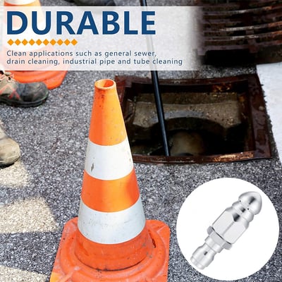 Pack Of 05 - 1/4 Quick Connect Stainless Nozzle Set