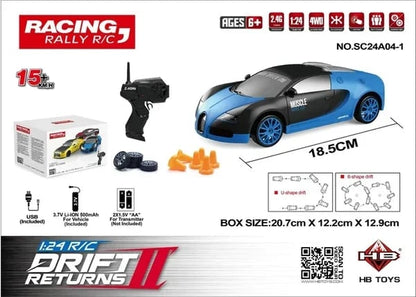 Pack Of 3 - Tabletop Drift Rc Car