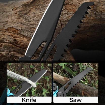 Pack Of 02- Portable Folding Multifunctional Stainless Steel Pliers